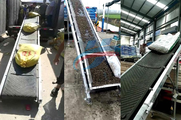 货物装车折叠输送机